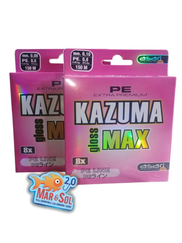 Linea Multifilamento Kazuma Gloss Max Asari 8X