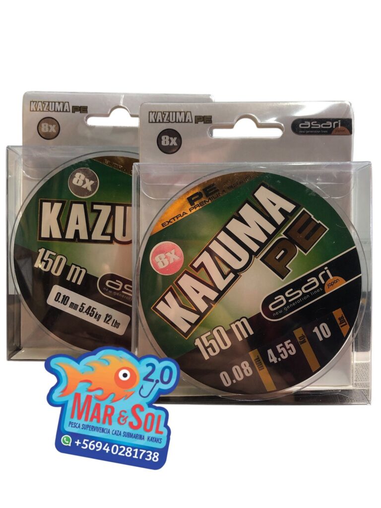 Linea Multifilamento Kazuma PE Asari 8X