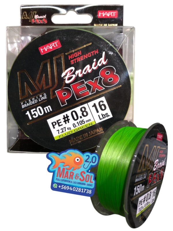 Linea Multifilamento MJ Braid PE X8