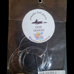 Armadas Full Pesca  Volantin 2 Anzuelos